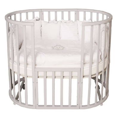 Кроватка детская трансформер 9 в 1 Северная звезда Incanto KR-0080/00 белый 1